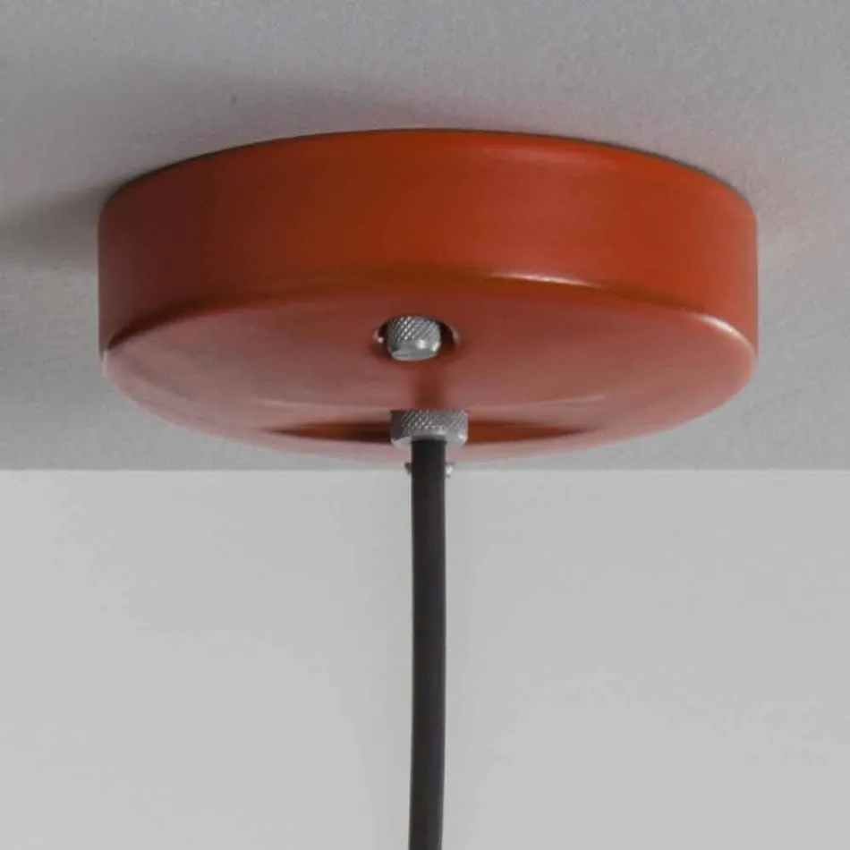 Toscot Swing lampada a sospensione in vetro soffiato made in Toscana Viadurini