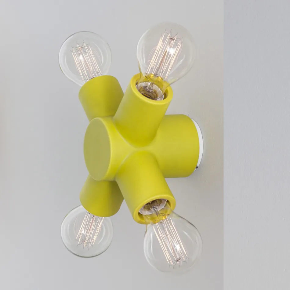 Toscot Traffic lampada a muro in ceramica diverse finiture prodotta in Toscana Viadurini