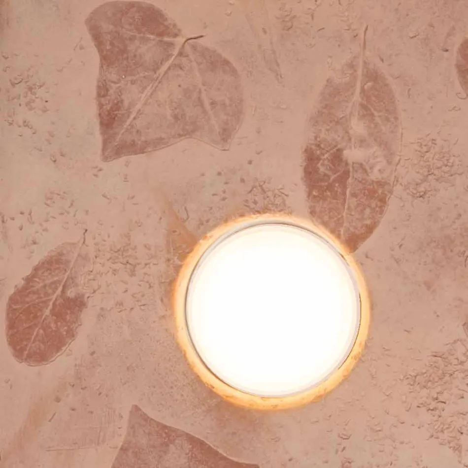 Toscot Vivaldi lampada da muro di design in terracotta made in Italy Viadurini