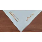 Tovaglia d’Arte con Disegno Stampato a Mano d’Alto Artigianato Italiano Viadurini