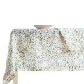 Tovaglia in Lino Stampato con Delicata Fantasia Vegetale Made in Italy - Velvet