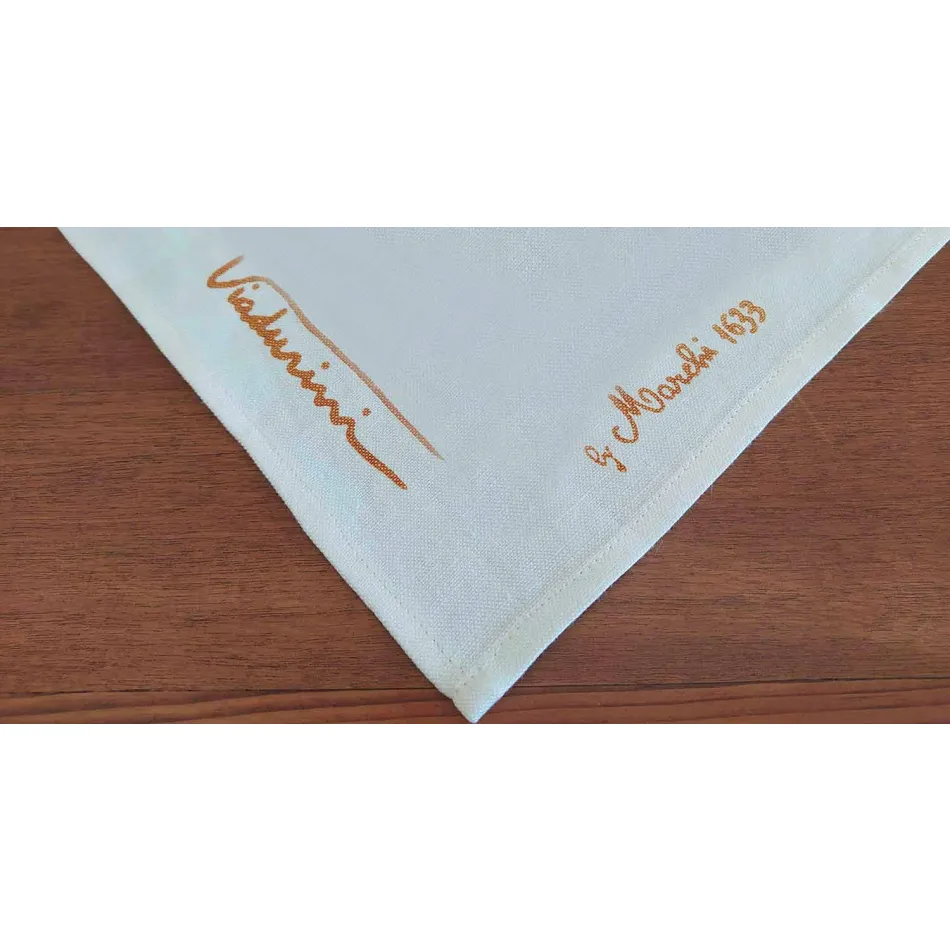 Tovagliolo con Stampa a Mano Pezzo Unico Made in Italy - Viadurini by Marchi Viadurini