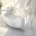 Vasca da bagno di design a forma di barca Ocean made in Italy  Viadurini