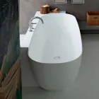 Vasca da Bagno Freestanding di Design Bianco Stile Moderno - Lipperiavas1 Viadurini