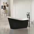 Vasca da bagno freestanding di design in ghisa verniciata vintage Old