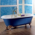 Vasca da bagno freestanding vintage in ghisa verniciata con piedini Diane