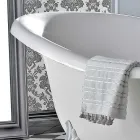 Vasca Freestanding in Acrilico Stile Vintage, Made in Italy – Tabea Viadurini