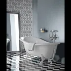 Vasca Freestanding in Acrilico Stile Vintage, Made in Italy – Tabea Viadurini