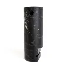 Vaso a Forma di Viso in Marmo Satinato Made in Italy - Asahi Viadurini