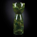 Vaso Alto in Polietilene Finitura Marmo o Radica Realizzato in Italia - Renata