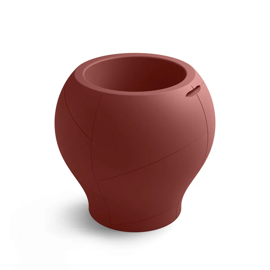 Vaso da Esterno in Diverse Finiture e Misure in Polietilene Made in Italy - Loto Viadurini