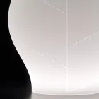 Vaso da Giardino Luminoso in Polietilene Bianco Made in Italy - Loto Viadurini