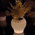 Vaso da Interni Luminoso in Due Misure in Polietilene Made in Italy - Selva