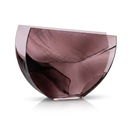 Vaso Decorativo Rosa Cipria in Metacrilato Stampato Made in Italy - Noctis Viadurini