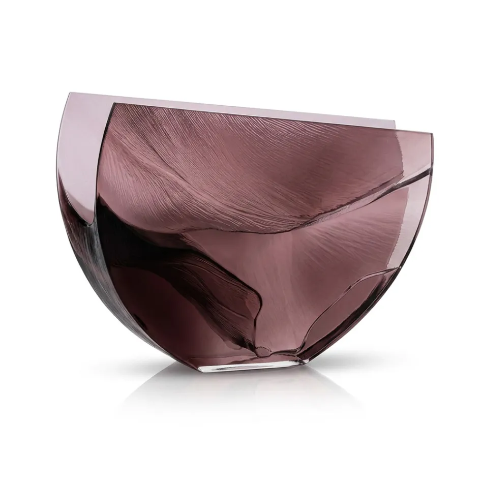 Vaso Decorativo Rosa Cipria in Metacrilato Stampato Made in Italy - Noctis Viadurini