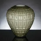 Vaso Elegante per Interni in Vetro Lavorato a Mano Made in Italy - Clarabella Viadurini