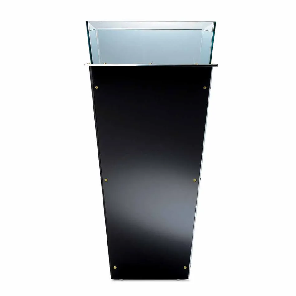 Vaso Freestanding in Vetro e Pannelli Intercambiabili 3 Dimensioni - Ghenna Viadurini