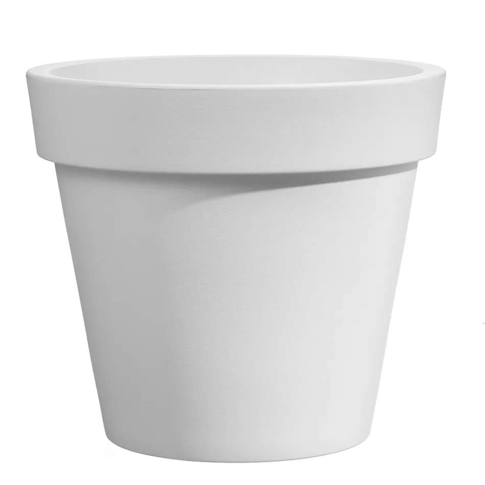 Vaso Grande da Esterno in Polietilene 4 Misure Made in Italy - Emporium Viadurini