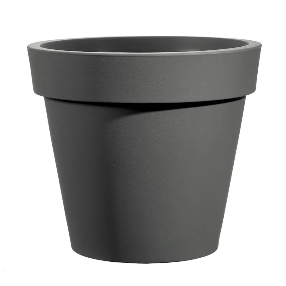 Vaso Grande da Esterno in Polietilene 4 Misure Made in Italy - Emporium Viadurini