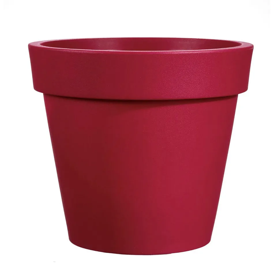 Vaso Grande da Esterno in Polietilene 4 Misure Made in Italy - Emporium Viadurini