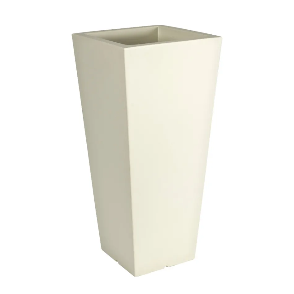Vaso Quadrato da Giardino Colorato Fluo e con Luce Made in Italy - Avanas Viadurini