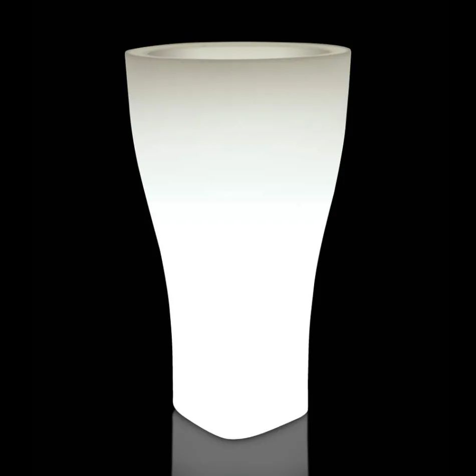 Vaso Rotondo Colorato da Giardino in Polietilene Made in Italy - Tremont Viadurini