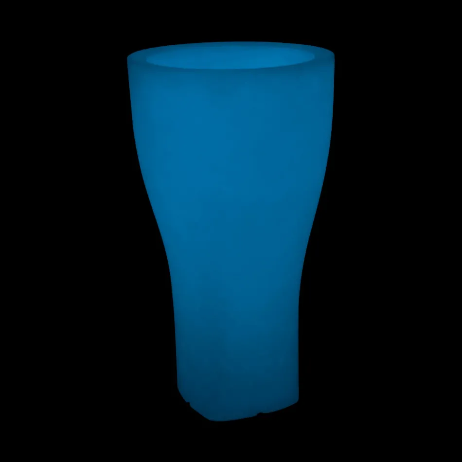 Vaso Rotondo Colorato da Giardino in Polietilene Made in Italy - Tremont Viadurini