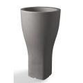 Vaso Rotondo Colorato da Giardino in Polietilene Made in Italy - Tremont