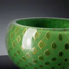 Vaso Rotondo da Interno in Vetro di Murano Colorato Realizzato in Italia - Asper Viadurini