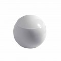Vaso WC di Design a Sfera Fatto in Italia in Ceramica Fanna