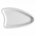 Vassoio Artigianale da Cucina in Marmo Bianco di Carrara Made in Italy - Portos