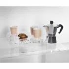 Vassoio Rialzato di Plexiglass Trasparente 6 o 8 Caffè Design 2 Pezzi - Cracco Viadurini