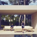 Vondom Frame salotto da giardino moderno in resina di polietilene