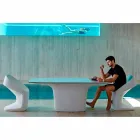 Vondom Ufo sedia da giardino di moderno design bianca Viadurini