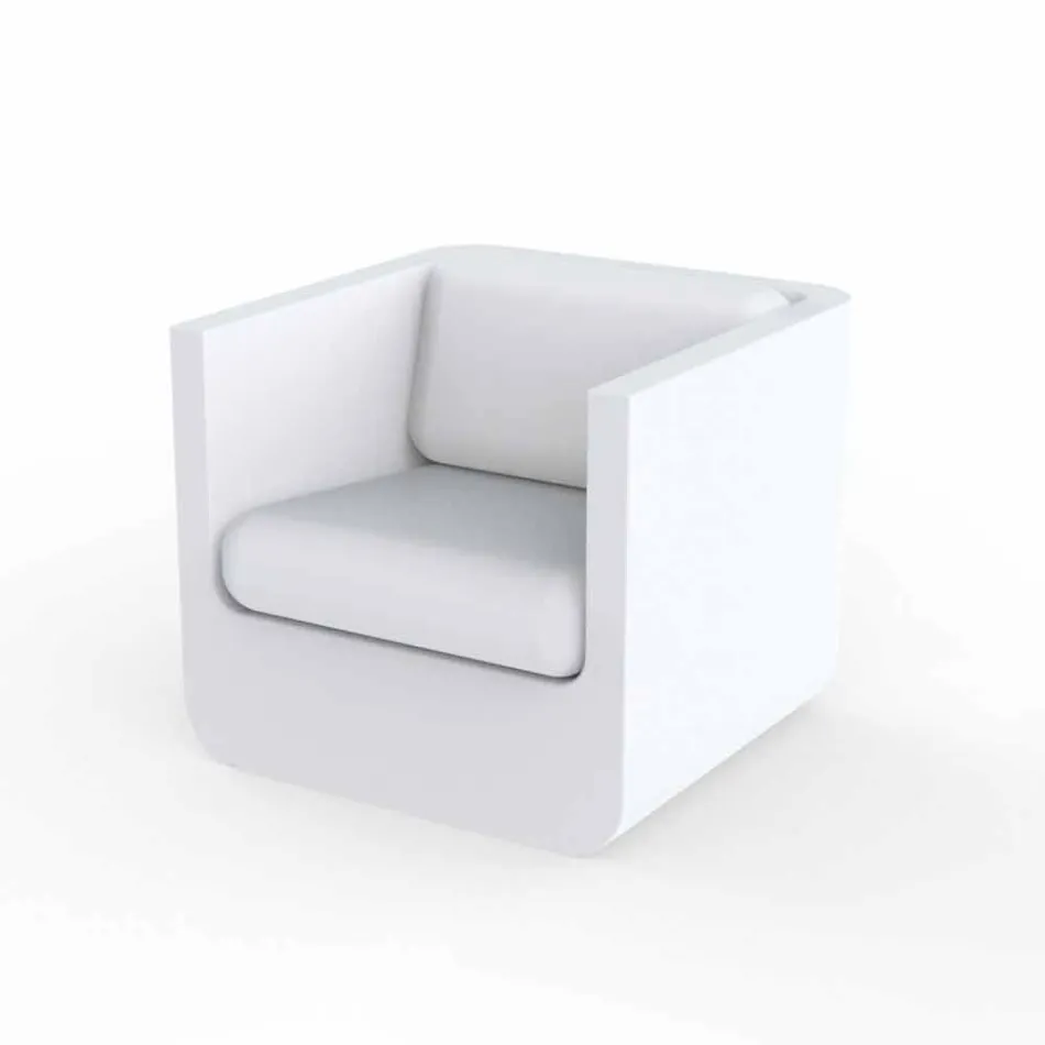 Vondom Ulm salotto da esterno di moderno design bianco Viadurini