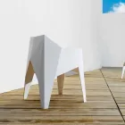 Vondom Voxel sedia da giardino colorata di moderno design Viadurini